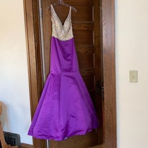 Prom Dress Purple
